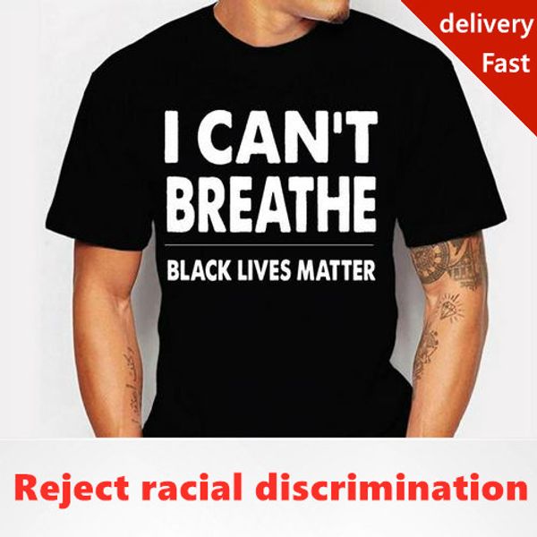 eu new summer short-sleeved round neck cotton t-shirt pattern letters awesome fashion streetwear loose i can't breathe, Black;blue
eu new summer short-sleeved round neck cotton t-shirt pattern letters awesome fashion streetwear loose i can't breathe, Black;blue