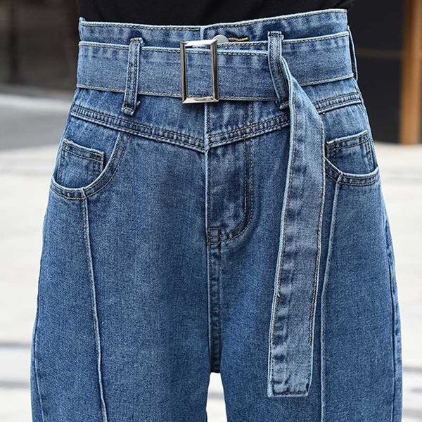 women streetwear jeans high waist bandage waist belt denim plus size jeans femme pencil pants skinny casual woman, Blue
women streetwear jeans high waist bandage waist belt denim plus size jeans femme pencil pants skinny casual woman, Blue