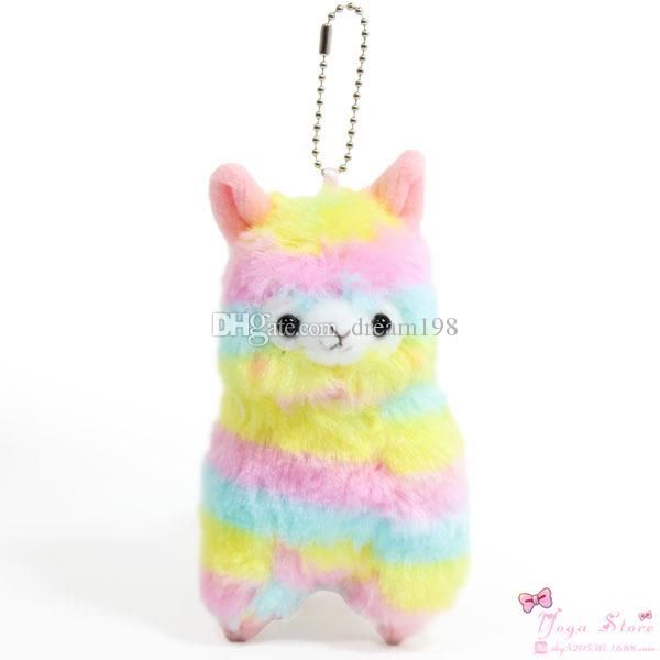 new rainbow alpaca vicugna keychain plush toys kawaii alpacasso stuffed animals doll alpaca plush toys (10pcs/lot - size: 4" 10cm
new rainbow alpaca vicugna keychain plush toys kawaii alpacasso stuffed animals doll alpaca plush toys (10pcs/lot - size: 4" 10cm