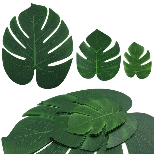 new artificial palm leaves tropical plants leaves table decoration hawaiian decorations theme birthday party decoration leaf 90p
new artificial palm leaves tropical plants leaves table decoration hawaiian decorations theme birthday party decoration leaf 90p