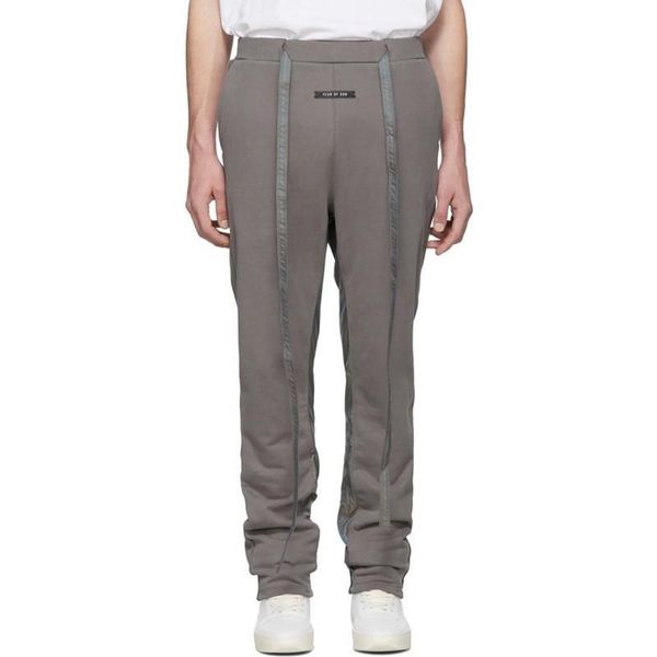 19ss fear of god 6th loopback cotton-jersey track pants fashion skateboard men women casual trousers sport breathable sweatpants hflskz123, Black
19ss fear of god 6th loopback cotton-jersey track pants fashion skateboard men women casual trousers sport breathable sweatpants hflskz123, Black