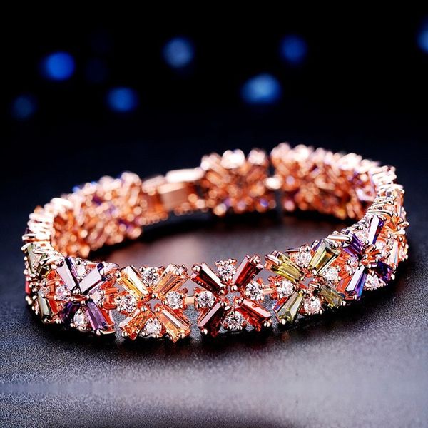 fashion romantic ladies gold-plated crystal zircon beaded chain bracelet ladies charm gorgeous delicate bracelet valentine's day gift, Golden;silver
fashion romantic ladies gold-plated crystal zircon beaded chain bracelet ladies charm gorgeous delicate bracelet valentine's day gift, Golden;silver