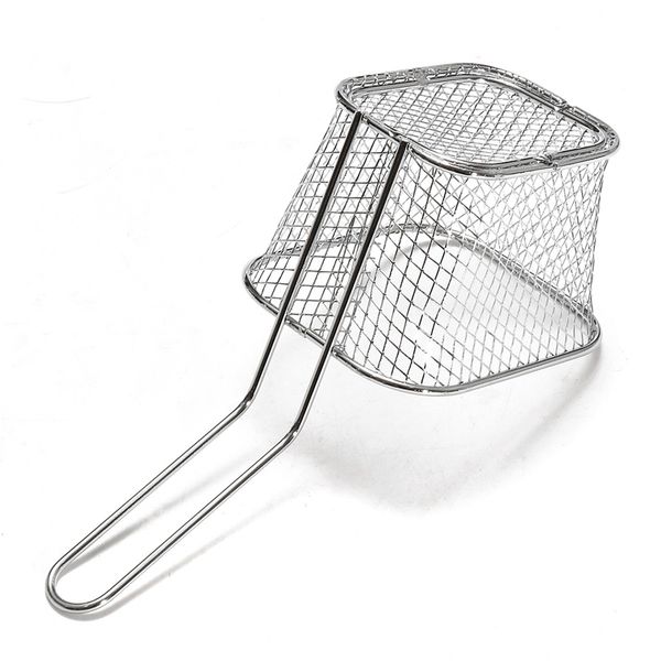 4pcs/lot chips mini fry baskets stainless steel fryer basket strainer serving food presentation cooking tool french fries basket other kitch
4pcs/lot chips mini fry baskets stainless steel fryer basket strainer serving food presentation cooking tool french fries basket other kitch
