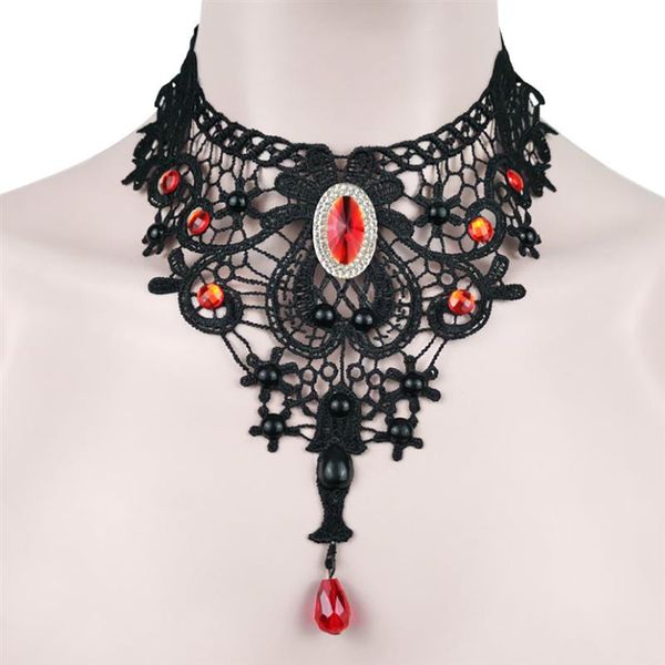 halloween lace necklace red lace steampunk retro statement necklace bib clothing accessories dropshipping, Golden;silver
halloween lace necklace red lace steampunk retro statement necklace bib clothing accessories dropshipping, Golden;silver