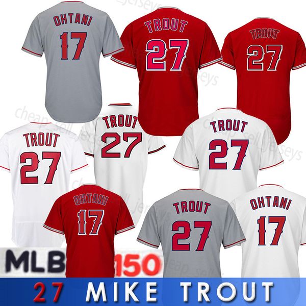 27 Mike Trout jeryse Los Angeles 17 Shohei Ohtani Angel baseball jersey
27 Mike Trout jeryse Los Angeles 17 Shohei Ohtani Angel baseball jersey