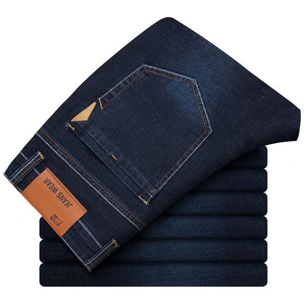 2018 new mens brand jeans fashion men casual slim fit straight high stretch feet skinny jeans men black sell male trousers, Blue
2018 new mens brand jeans fashion men casual slim fit straight high stretch feet skinny jeans men black sell male trousers, Blue