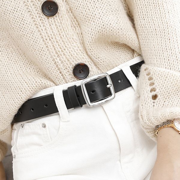 new ladies belt square buckle design fashion wild jeans dress student belt pin buckle tide brand retro, Black;brown
new ladies belt square buckle design fashion wild jeans dress student belt pin buckle tide brand retro, Black;brown