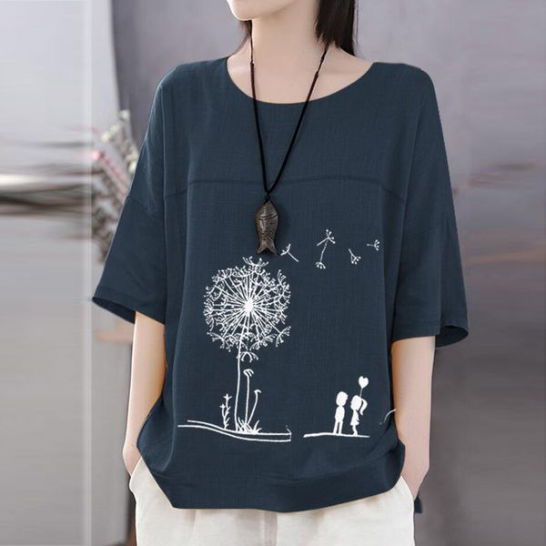 summer womens and blouses 2019 fashion o-neck cotton linen blouses streetwear plus size women shirts clothes ladies, White
summer womens and blouses 2019 fashion o-neck cotton linen blouses streetwear plus size women shirts clothes ladies, White