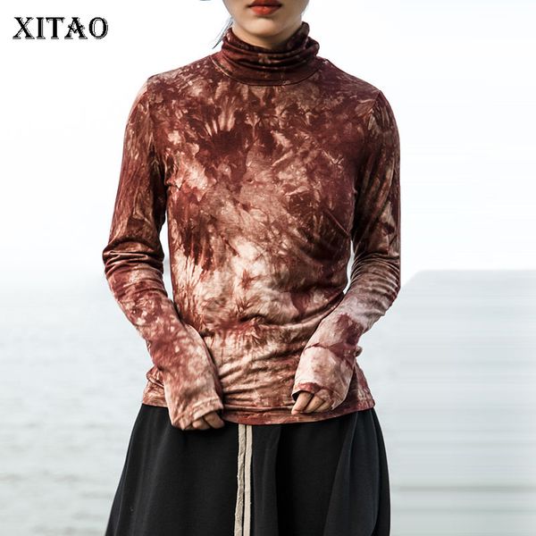 xitao pattern loose t shirt fashion new 2019 winter turtleneck patchwork turtleneck sheath pullover full sleeve tee dmy1702, White
xitao pattern loose t shirt fashion new 2019 winter turtleneck patchwork turtleneck sheath pullover full sleeve tee dmy1702, White