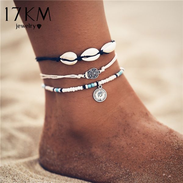 17km bohemian multilayer anklet bracelet shell turtle anklets for women vintage silver color anklet fashion summer beach jewelry, Red;blue
17km bohemian multilayer anklet bracelet shell turtle anklets for women vintage silver color anklet fashion summer beach jewelry, Red;blue