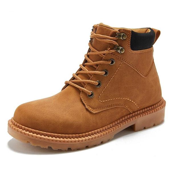 new fashion autumn winter leather men boots comfortable motorcycle boots men rubber ankle boots mens shoes, Black
new fashion autumn winter leather men boots comfortable motorcycle boots men rubber ankle boots mens shoes, Black