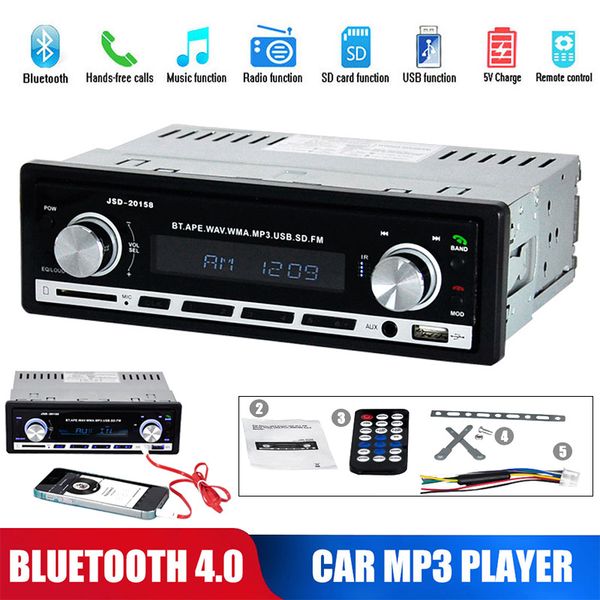 jsd-20158 car mp3 player with bluetooth / aux / card u disk 
jsd-20158 car mp3 player with bluetooth / aux / card u disk