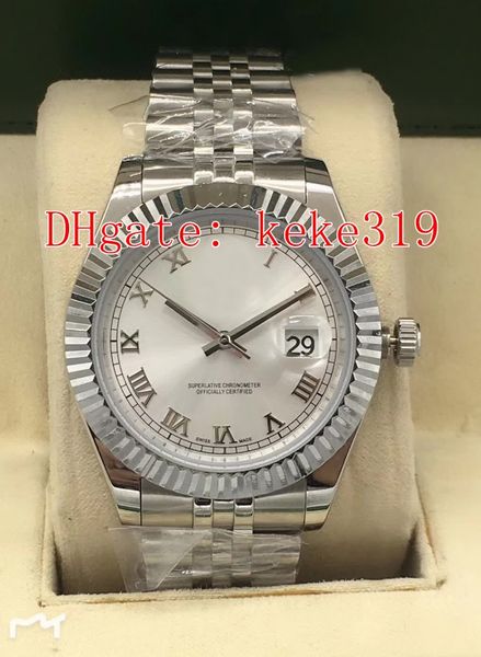 7 colors men wristwatches 41mm 36mm 126233 126234 126334 stainless 18k gold & steel roman 2813 movement automatic mens watch watches, Slivery;brown
7 colors men wristwatches 41mm 36mm 126233 126234 126334 stainless 18k gold & steel roman 2813 movement automatic mens watch watches, Slivery;brown