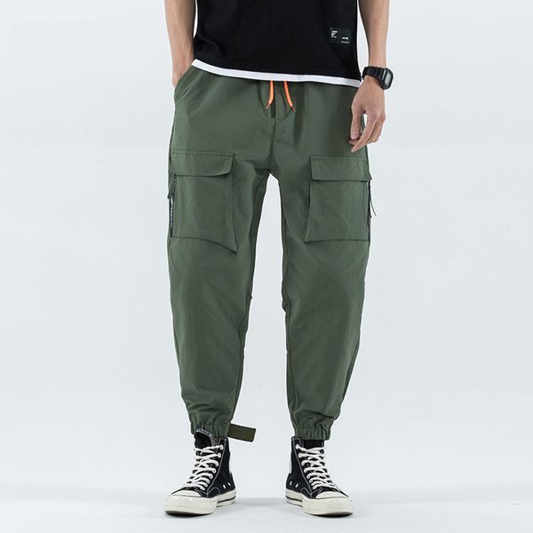 2019 new men hip hop army green pockets joggers pants fashion vintage cargo pants mens big size casual trousers brand, Black
2019 new men hip hop army green pockets joggers pants fashion vintage cargo pants mens big size casual trousers brand, Black