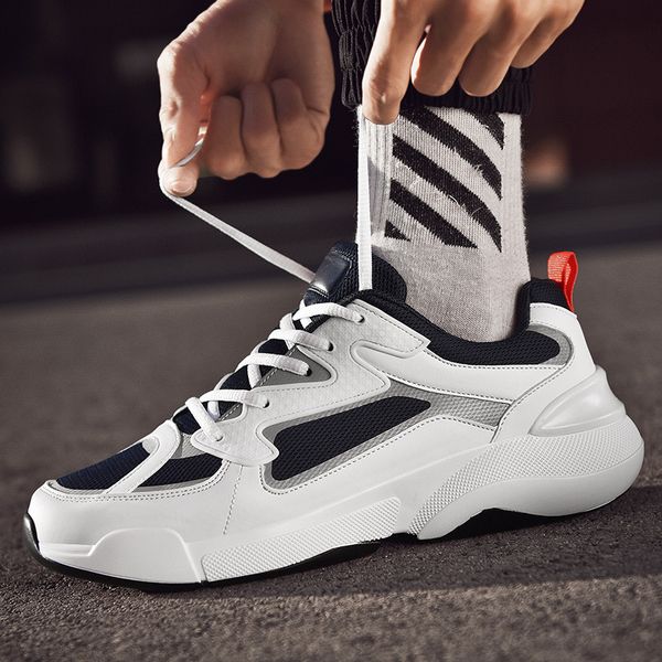 reetene new style men casual shoes comfortable leather men sneaker leather casual shoes for korea sports ing, Black
reetene new style men casual shoes comfortable leather men sneaker leather casual shoes for korea sports ing, Black