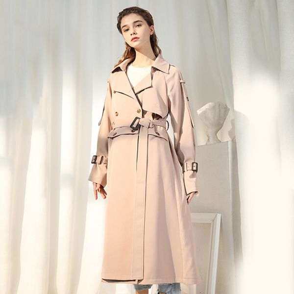 2019 new spring lapel long sleeve button bandage irregular temperament loose windbreaker women trench fashion tide z625, Tan;black
2019 new spring lapel long sleeve button bandage irregular temperament loose windbreaker women trench fashion tide z625, Tan;black