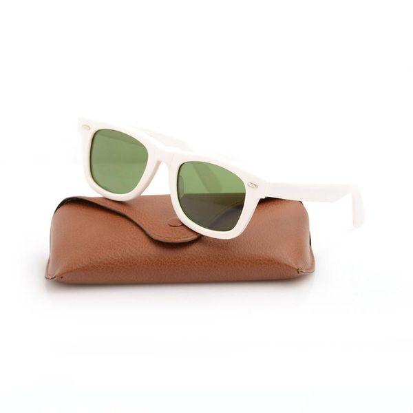 new classic uv400 protection glasses glass lens sun glasses green lens sunglasses plank white sunglasses sun glasses with boxs, White;black
new classic uv400 protection glasses glass lens sun glasses green lens sunglasses plank white sunglasses sun glasses with boxs, White;black