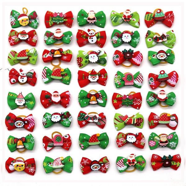 60pcs christmas dog hair bows cute dog bows fashion pet hair accessories with santa claus snowman /rubber for dogs
60pcs christmas dog hair bows cute dog bows fashion pet hair accessories with santa claus snowman /rubber for dogs