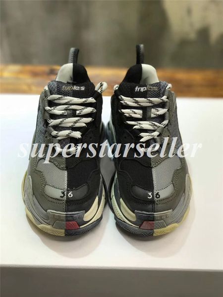 triple s designer sneakers paris 17fw triple-s sneaker luxury dad shoes for mens designer shoes womens sports trainers baskets, Black
triple s designer sneakers paris 17fw triple-s sneaker luxury dad shoes for mens designer shoes womens sports trainers baskets, Black