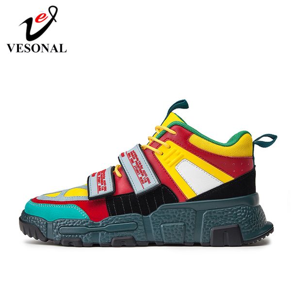 vesonal 2020 spring high hip hop sneakers men shoes suede leather personality casual male shoes footwear street breathable, Black
vesonal 2020 spring high hip hop sneakers men shoes suede leather personality casual male shoes footwear street breathable, Black