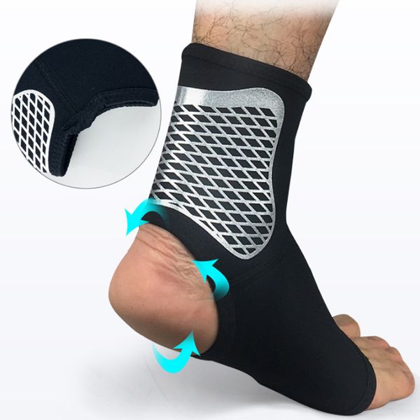 1pcs ankle support gym fitness equipment waist elastic ankle protector foot bandage running sports fitness anti-spinning ankle protector, Blue;black
1pcs ankle support gym fitness equipment waist elastic ankle protector foot bandage running sports fitness anti-spinning ankle protector, Blue;black