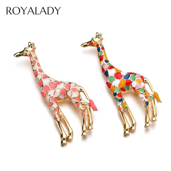 lovely colorful giraffe enamel brooches pin women men's fashion jewelry cartoon animal red pink exquisite banquet broches gifts, Gray
lovely colorful giraffe enamel brooches pin women men's fashion jewelry cartoon animal red pink exquisite banquet broches gifts, Gray