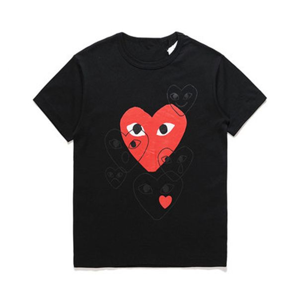 com des g garcons cdg holiday heart emoji play japanese brand embroidery christmas peach limited edition t-shirt cotton short sleeved, Black;blue
com des g garcons cdg holiday heart emoji play japanese brand embroidery christmas peach limited edition t-shirt cotton short sleeved, Black;blue