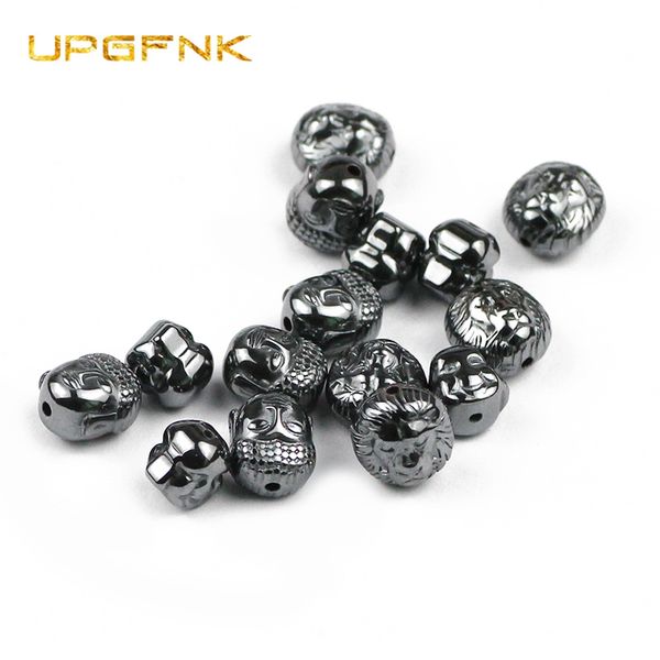 upgfnk natural hematite stoen beads lion maitreya buddha head charm loose spacer beads for jewelry making diy bracelet pendant
upgfnk natural hematite stoen beads lion maitreya buddha head charm loose spacer beads for jewelry making diy bracelet pendant