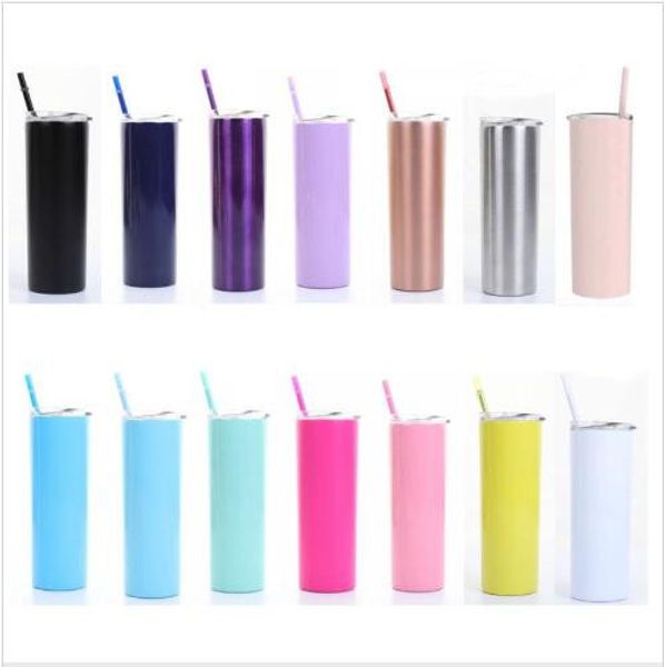 stainless steel mug skinny straight tumbler cup double layer vacuum insulated cups portable beer coffee mugs lid straws set cls703
stainless steel mug skinny straight tumbler cup double layer vacuum insulated cups portable beer coffee mugs lid straws set cls703