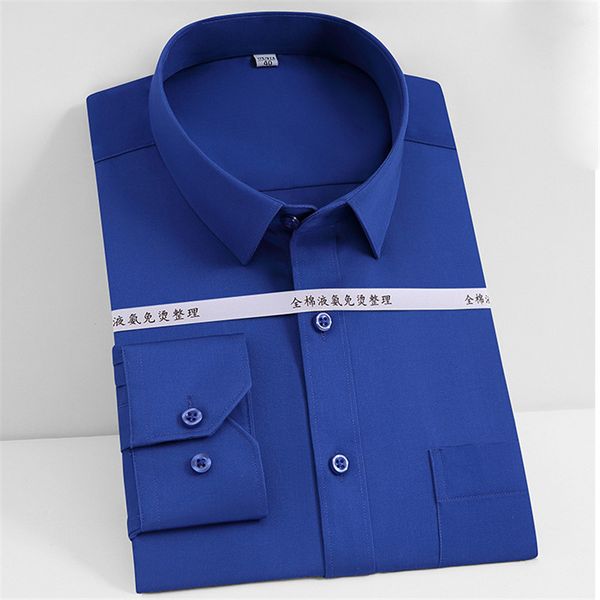 plus size s to 8xl 100% cotton non-iron business men dress shirts long sleeve square collar solid with chest pocket, White;black
plus size s to 8xl 100% cotton non-iron business men dress shirts long sleeve square collar solid with chest pocket, White;black
