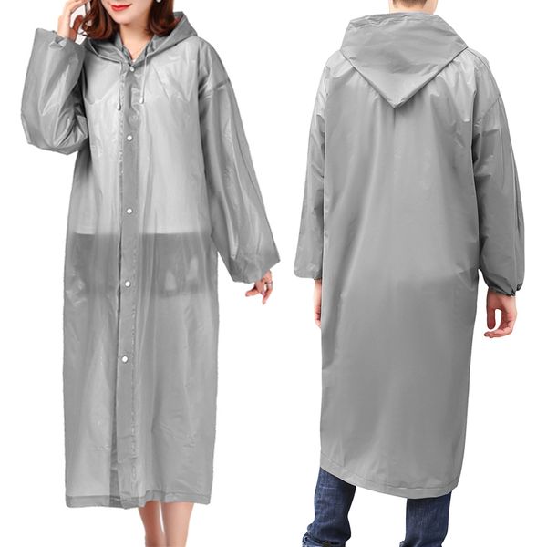 rainwear outdoor travel elastic cuffs waterproof camping eva women men hooded ponchos transparent raincoat
rainwear outdoor travel elastic cuffs waterproof camping eva women men hooded ponchos transparent raincoat