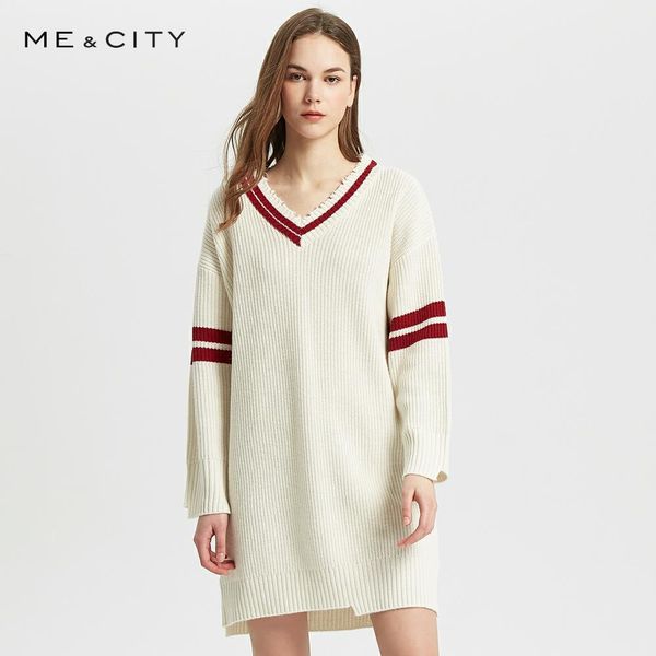 mecity весна новое платье элегантная мода v-образным вырезом средней длины шить нерегулярные декольте шерсть вязать платье офис леди платье, Black;gray
mecity весна новое платье элегантная мода v-образным вырезом средней длины шить нерегулярные декольте шерсть вязать платье офис леди платье, Black;gray