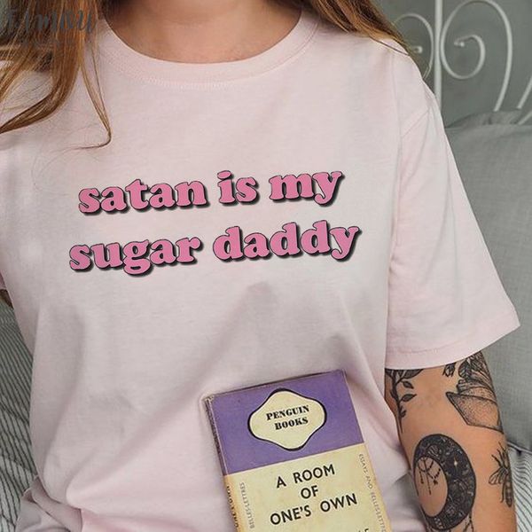 yes daddy satan is my sugar t shirt daddy aesthetic clothes kawaii tshirt harajuku women tee t shirt cap sleeve ulzzang, White
yes daddy satan is my sugar t shirt daddy aesthetic clothes kawaii tshirt harajuku women tee t shirt cap sleeve ulzzang, White