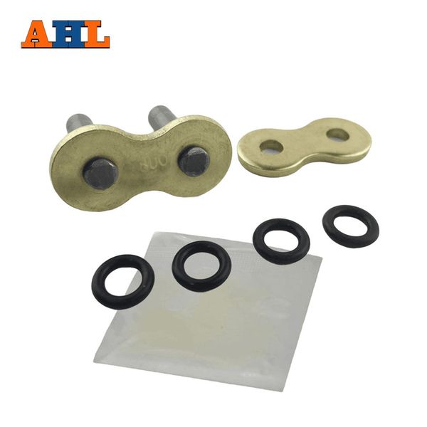 ahl motorcycle drive chain o-ring o ring 428 gold chain master joint links clip for dirt bike road motor connector lock
ahl motorcycle drive chain o-ring o ring 428 gold chain master joint links clip for dirt bike road motor connector lock