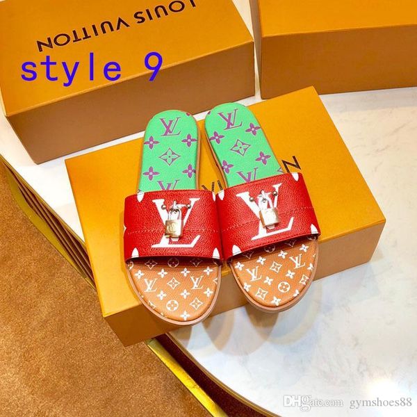 роскошные тапочки женщины моды кожа низ сандалии лето шаблон печати повседневная обувь желе с замком квартиры флип-флоп size35-41, Black
роскошные тапочки женщины моды кожа низ сандалии лето шаблон печати повседневная обувь желе с замком квартиры флип-флоп size35-41, Black