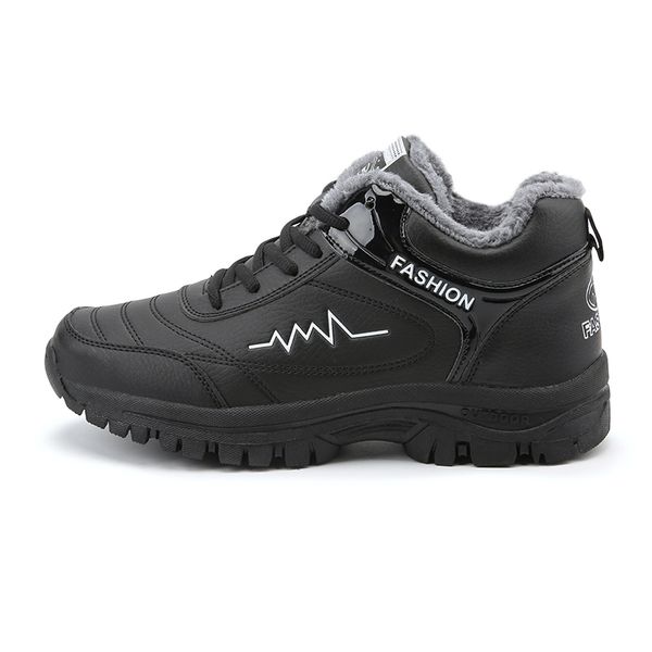 fashion men boots winter 2020 casual warm snow boots men winter work new shoes sneakers male high rubber ankle botas hombre, Black
fashion men boots winter 2020 casual warm snow boots men winter work new shoes sneakers male high rubber ankle botas hombre, Black