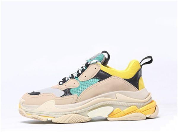 2019 multi luxury triple s designer low old dad sneaker combination soles boots mens womens fashion casual shoes high l8, Black
2019 multi luxury triple s designer low old dad sneaker combination soles boots mens womens fashion casual shoes high l8, Black
