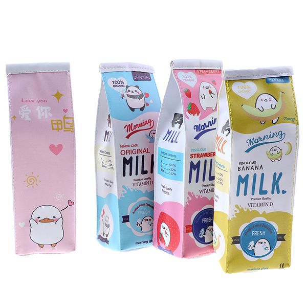 1pc creative pu leather pencil box case simulation milk box cute pencil bag case kawaii stationery school supplies kids gift
1pc creative pu leather pencil box case simulation milk box cute pencil bag case kawaii stationery school supplies kids gift