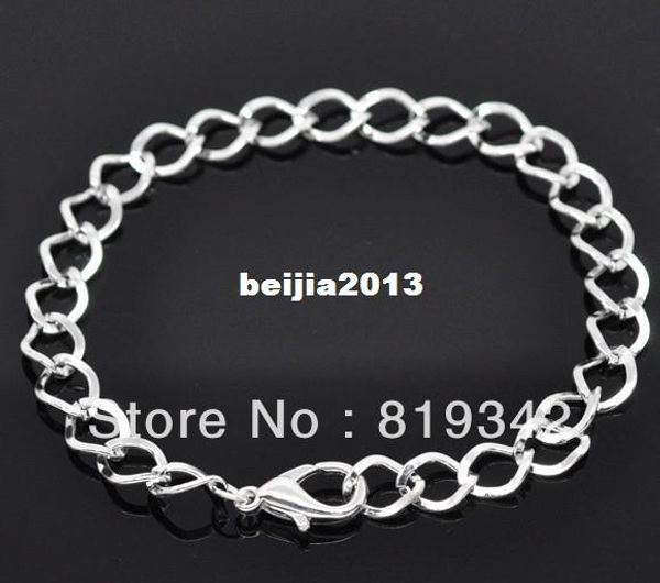 12 strands silver plated lobster clasp link chain bracelets 20cm findings wholesale jewelry making diy
12 strands silver plated lobster clasp link chain bracelets 20cm findings wholesale jewelry making diy