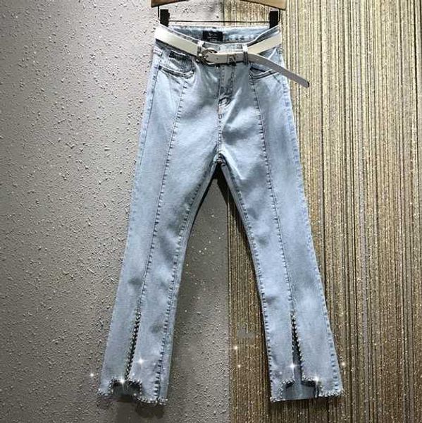diamond beads slit pencil jeans women's 2020 new style elasticity slim fit denim pants fashion light blue jean jeans students
diamond beads slit pencil jeans women's 2020 new style elasticity slim fit denim pants fashion light blue jean jeans students