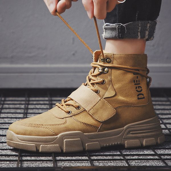 fashion men boots comfortable casual shoes men cool sneakers breathable shoes flats, Black
fashion men boots comfortable casual shoes men cool sneakers breathable shoes flats, Black