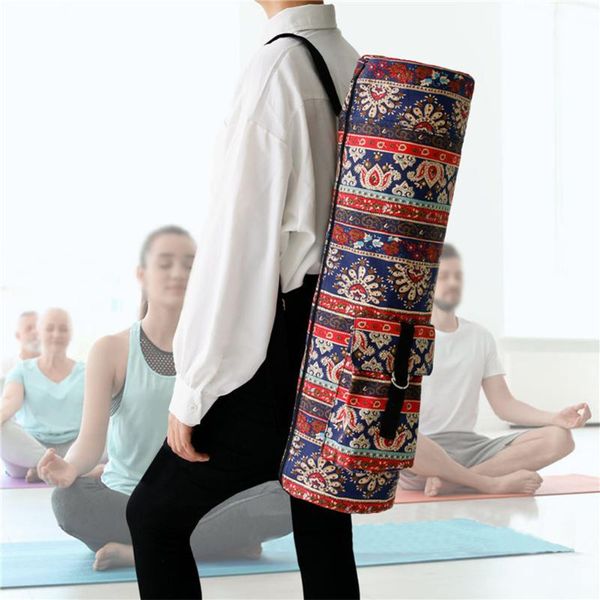 yoga mats with pocket single shoulder storage full zip ethnic style portable mat bag sports equipment canvas carrier adjustable strap
yoga mats with pocket single shoulder storage full zip ethnic style portable mat bag sports equipment canvas carrier adjustable strap