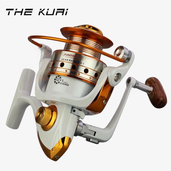 white spinning fishing reel all metal spool spinning reel wooden grip stainless steel handle 500-9000 saltwater fishing
white spinning fishing reel all metal spool spinning reel wooden grip stainless steel handle 500-9000 saltwater fishing