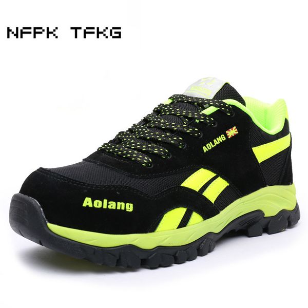 mens casual big size breathable mesh steel toe caps working safety shoes plate platform security tooling boots protect footwear, Black
mens casual big size breathable mesh steel toe caps working safety shoes plate platform security tooling boots protect footwear, Black