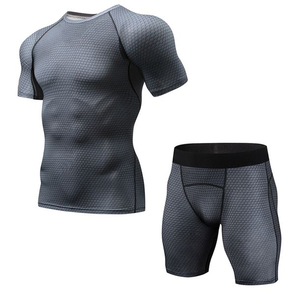 new brand sportswear set men running sport tracksuit fitness men t shirt+shorts gym run jogging quick dry clothes 2pcs / sets, Black;blue
new brand sportswear set men running sport tracksuit fitness men t shirt+shorts gym run jogging quick dry clothes 2pcs / sets, Black;blue