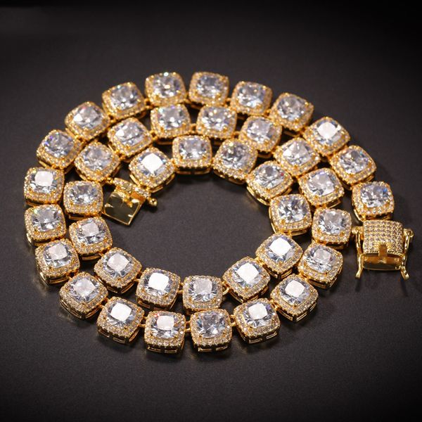 square cubic zirconia tennis chains hiphop necklace luxury full iced out cz jewelry for men women drop shipping, Silver
square cubic zirconia tennis chains hiphop necklace luxury full iced out cz jewelry for men women drop shipping, Silver