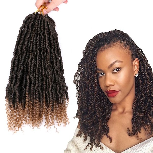 dream ice's synthetic spring twist crotchet hair extensions ombre crochet braids solft kinky curly bomb twist braiding hair, Black
dream ice's synthetic spring twist crotchet hair extensions ombre crochet braids solft kinky curly bomb twist braiding hair, Black