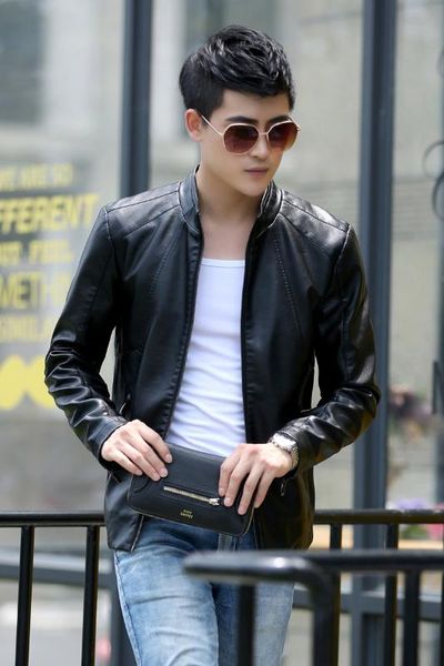 male 2020 men jackets faux sheepskin stand collar slim casual pu leather jacket plus size m-6xl 5 colors hj214, Black;brown
male 2020 men jackets faux sheepskin stand collar slim casual pu leather jacket plus size m-6xl 5 colors hj214, Black;brown