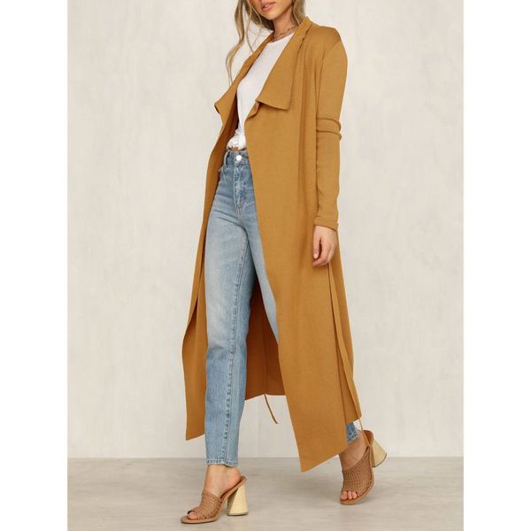 coat winter women trench long overcoat loose plus size outwear long sleeve elegant khaki lace-up lapel coat wholesale, Tan;black
coat winter women trench long overcoat loose plus size outwear long sleeve elegant khaki lace-up lapel coat wholesale, Tan;black