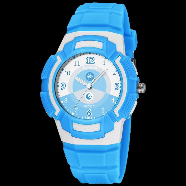 synoke children's watch fashion waterproof quartz wristwatches sports style watch clock birthday gifts for boys girls kids, Blue
synoke children's watch fashion waterproof quartz wristwatches sports style watch clock birthday gifts for boys girls kids, Blue